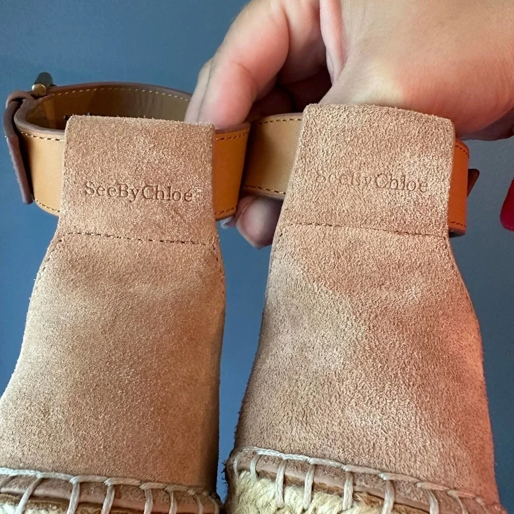 See by Chloé Glyn espadrille wedge sandal - Picture 6 of 9